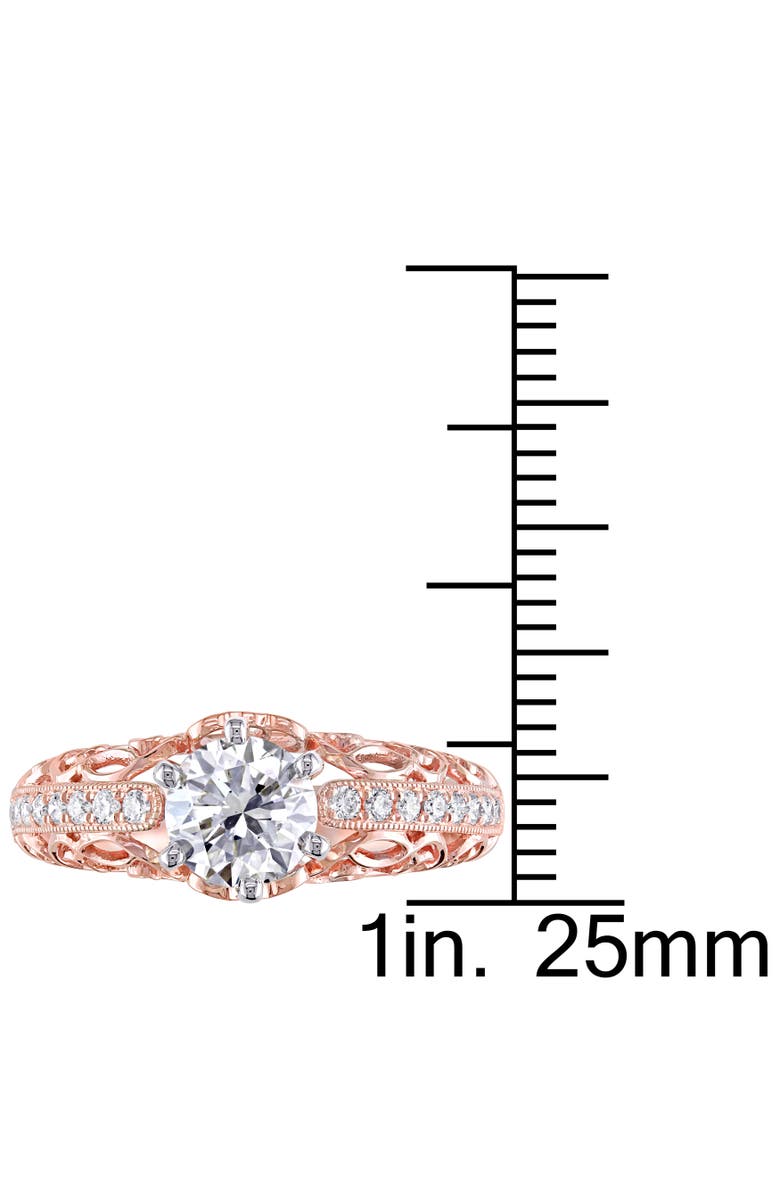 Julianna B. Diamond Filigree Engagement Ring 14k, Alternate, color, 14K Rose Gold