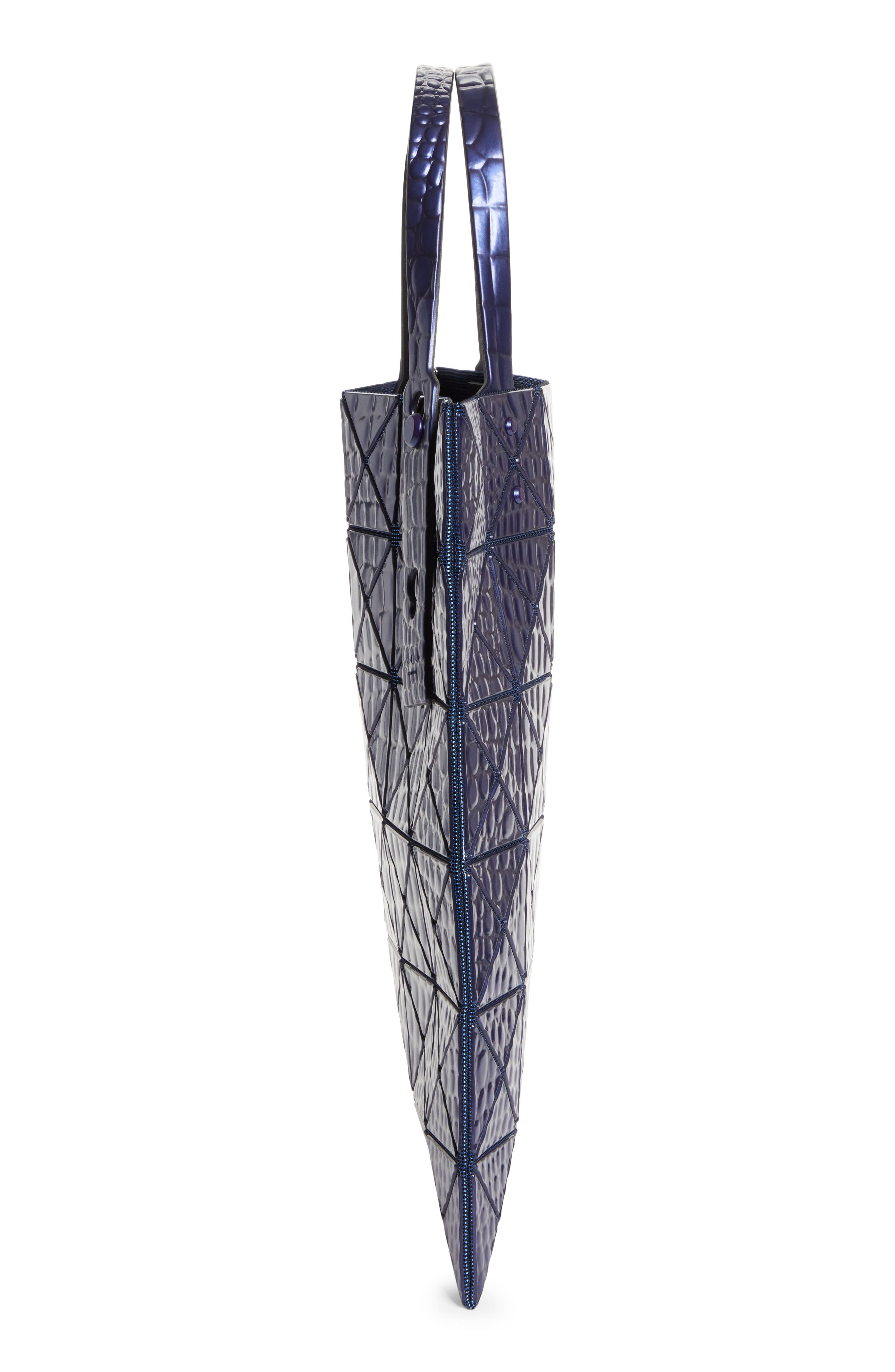 Bao Bao Issey Miyake Meta Kaiju Metallic Tote, Alternate, color, Blue