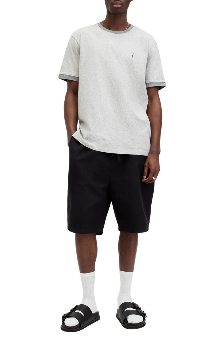 AllSaints Harris Cotton Ringer T-Shirt, Alternate, color,