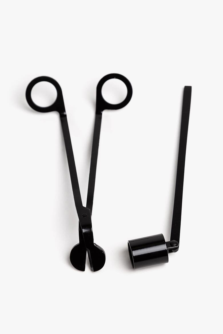 Candle Care Set, Alternate, color, Black