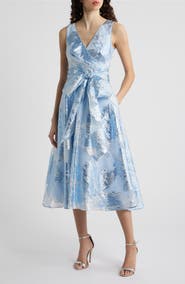 eliza j metallic dress Eliza J Women's Metallic Ruched Sheath Dress