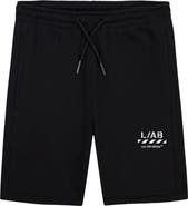 Off-White Kids' Logo Basic Fleece Shorts