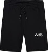 Off-White Kids' Logo Basic Fleece Shorts