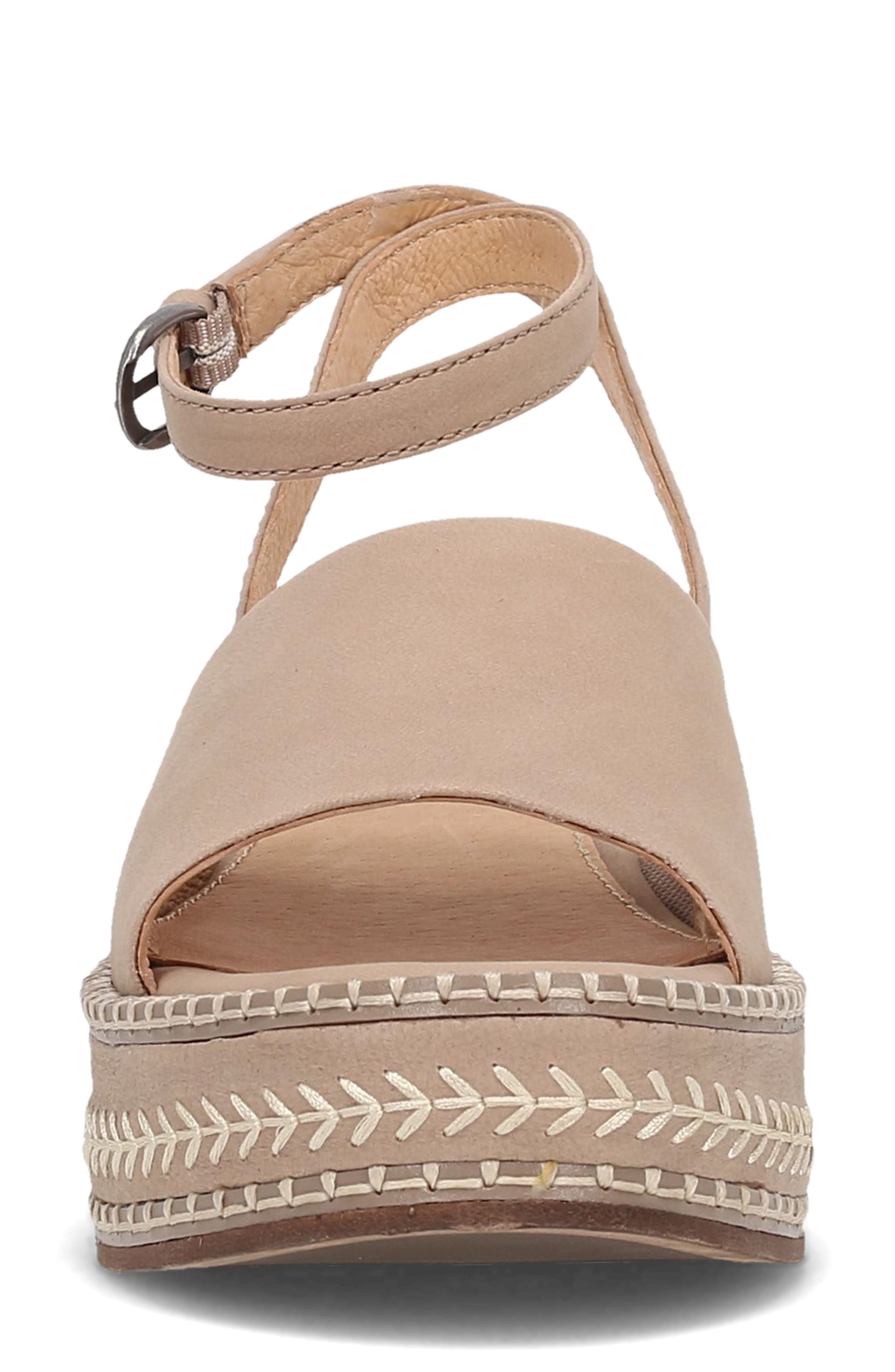 Joy Platform Wedge Sandal, Alternate, color, CLAY