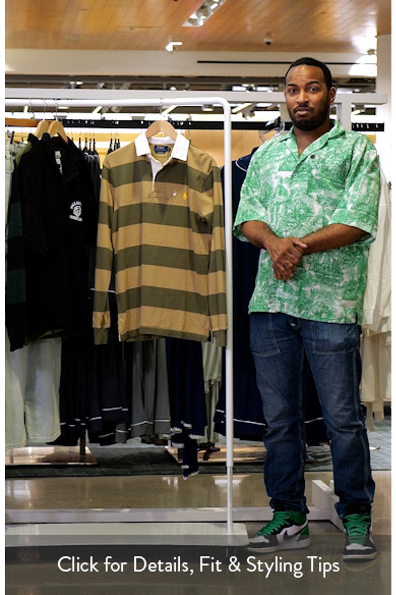 Stripe Long Sleeve Rugby Shirt video