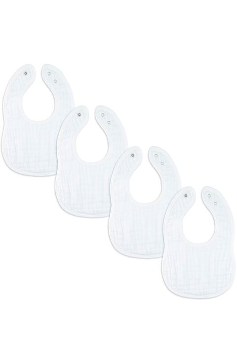 Muslin Bibs - Pack of 4