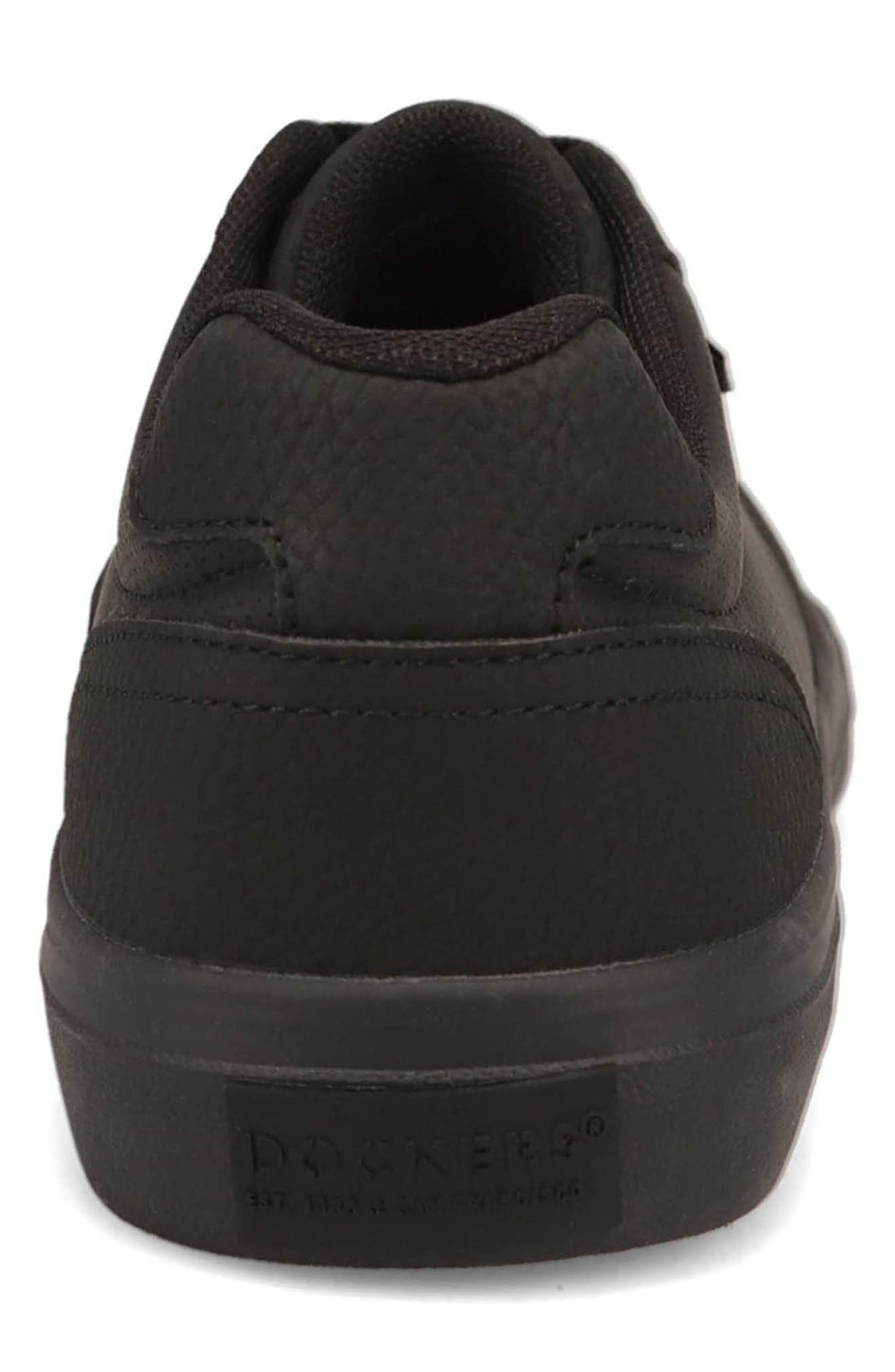 Dockers<sup>®</sup> Low Profile Lace Up Sneaker, Alternate, color, Black Mono