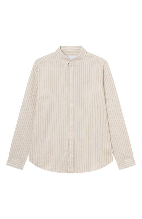 Kristian Linen Button-Up Shirt