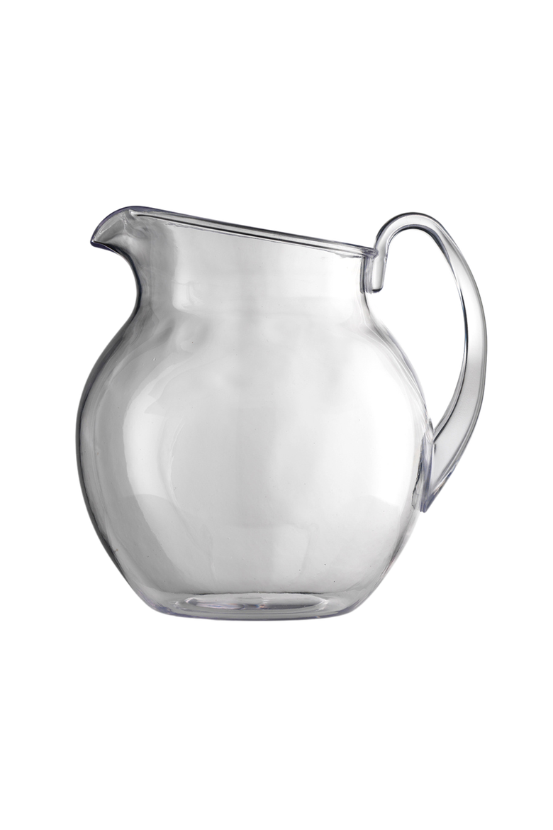 Palla Transparent Pitcher, Main, color, CLEAR