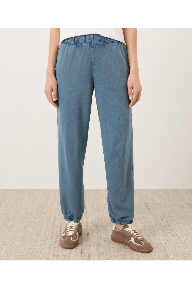 Organic Cotton Weekends Relaxed Sweatpant, Main, color, Washed Wedgewood Blue
