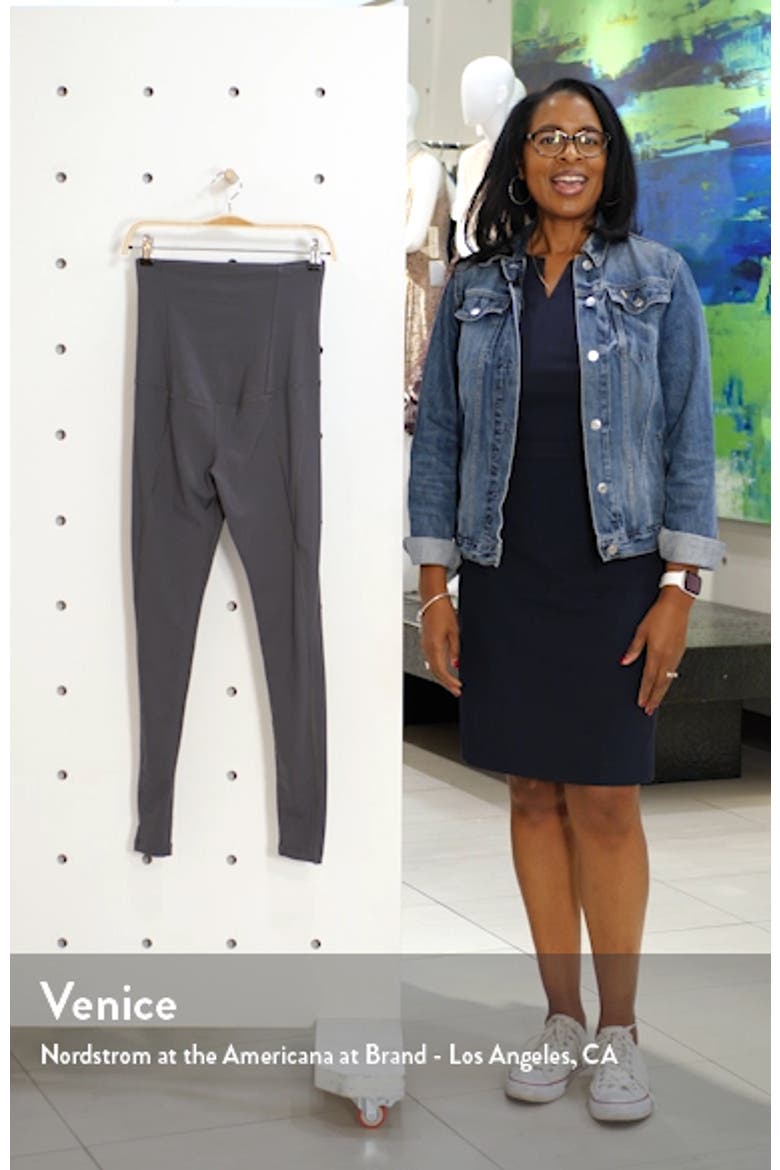 High Waist Full Length Maternity Leggings video