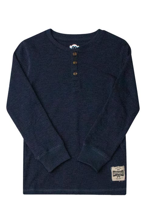 Kids' Craftsman Thermal Henley