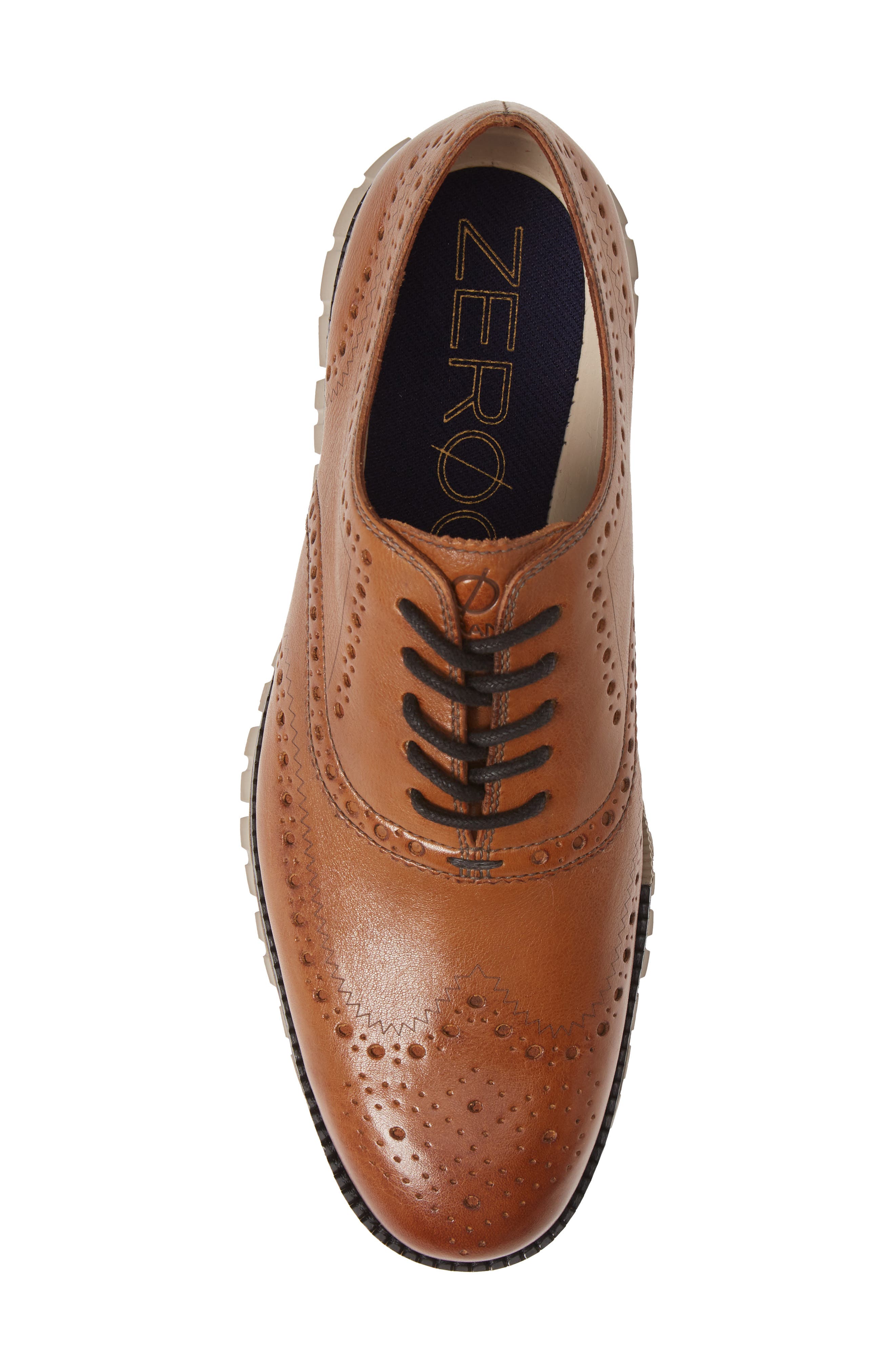 ZeroGrand Wingtip Derby, Alternate, color, BURNISHED BRITISH TAN LEATHER