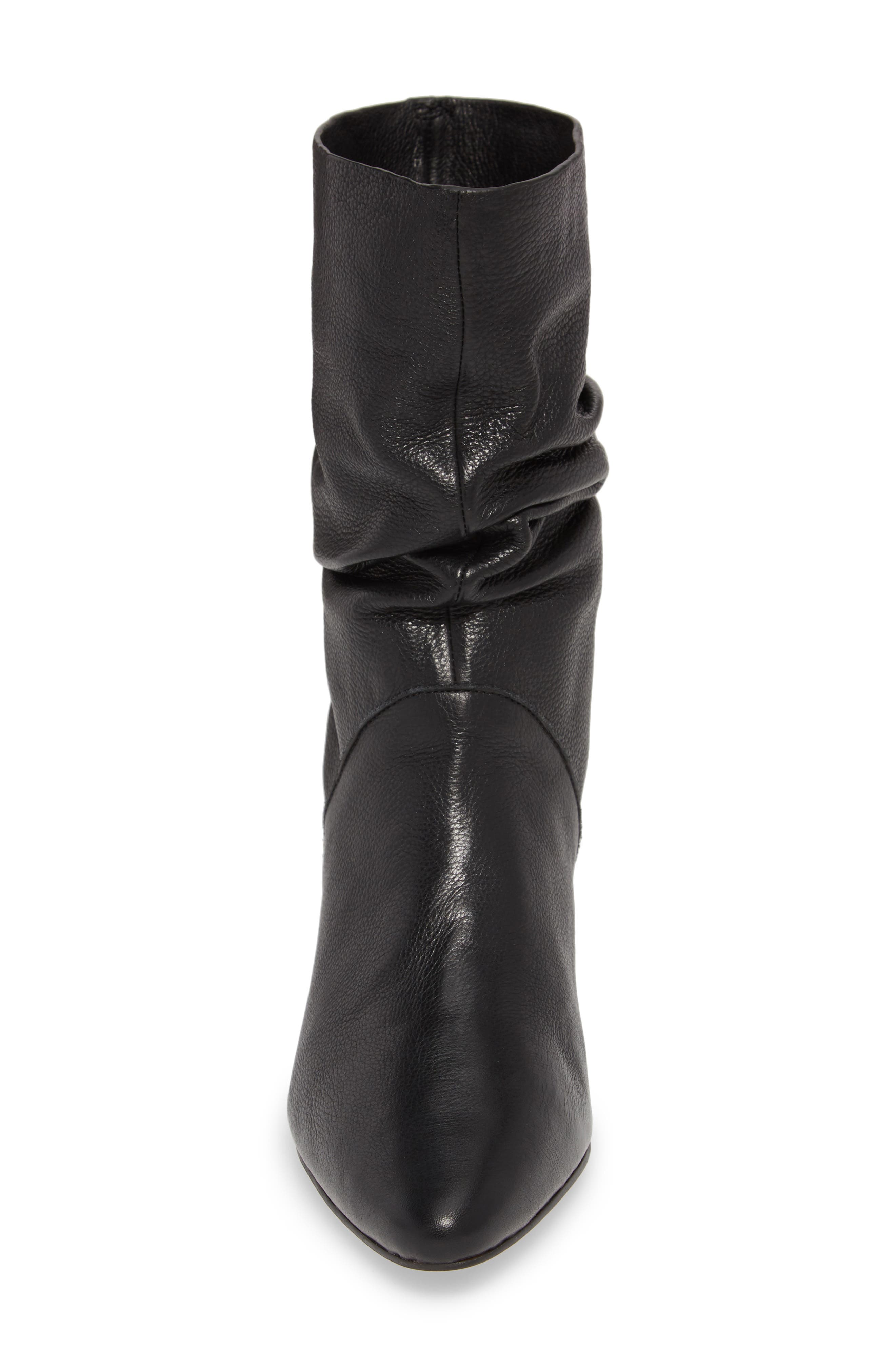 Nica Slouchy Boot, Alternate, color, BLACK LEATHER