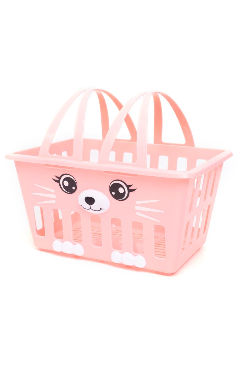 Zoo Troop Pink Bunny Basket Playset, Alternate, color, Multicolored