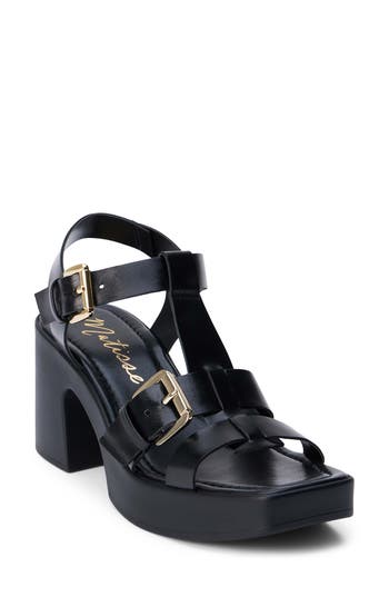 Matisse Harrison Platform Sandal In Black