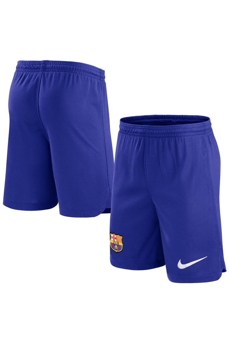 Men's Nike Navy Barcelona 2023/24 Stadium Home Shorts, Main, color, Navy