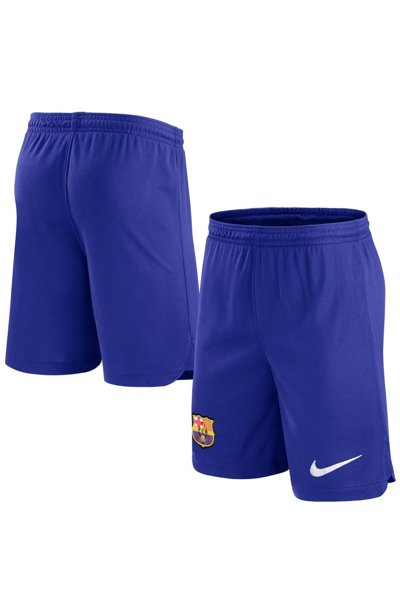 Nike Men's Nike Navy Barcelona 2023/24 Stadium Home Shorts, Main, color, Navy