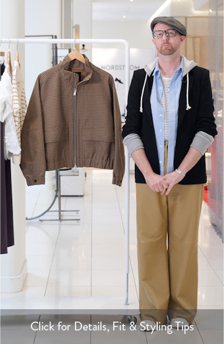 Josef Check Jacket, sales video thumbnail