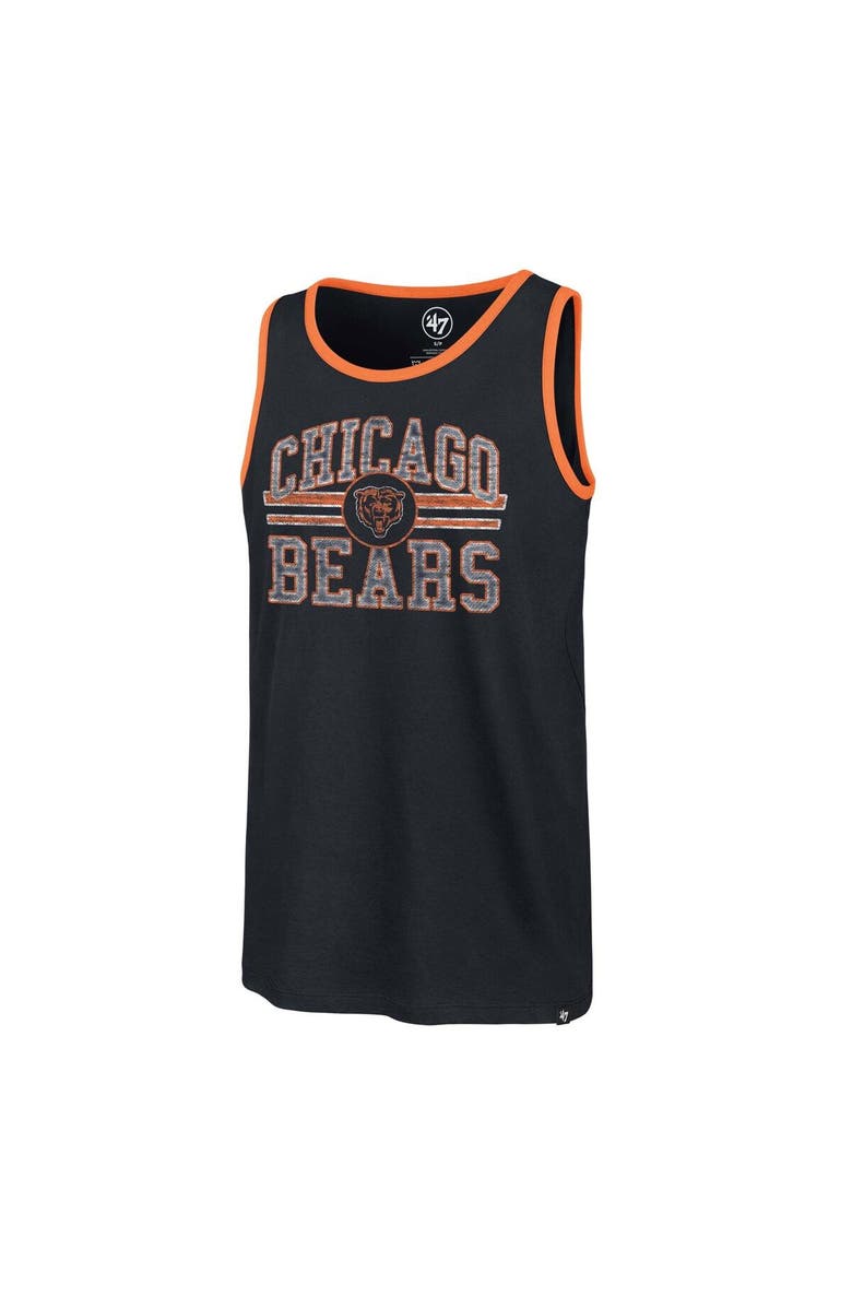 '47 Men's '47 Navy Chicago Bears Winger Franklin Tank Top, Alternate, color,