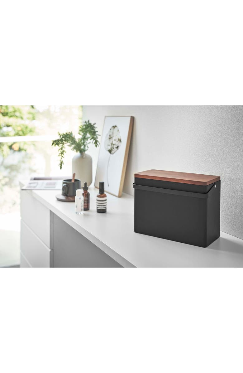 Yamazaki Odds & Ends Steel Organizer, Alternate, color, Black