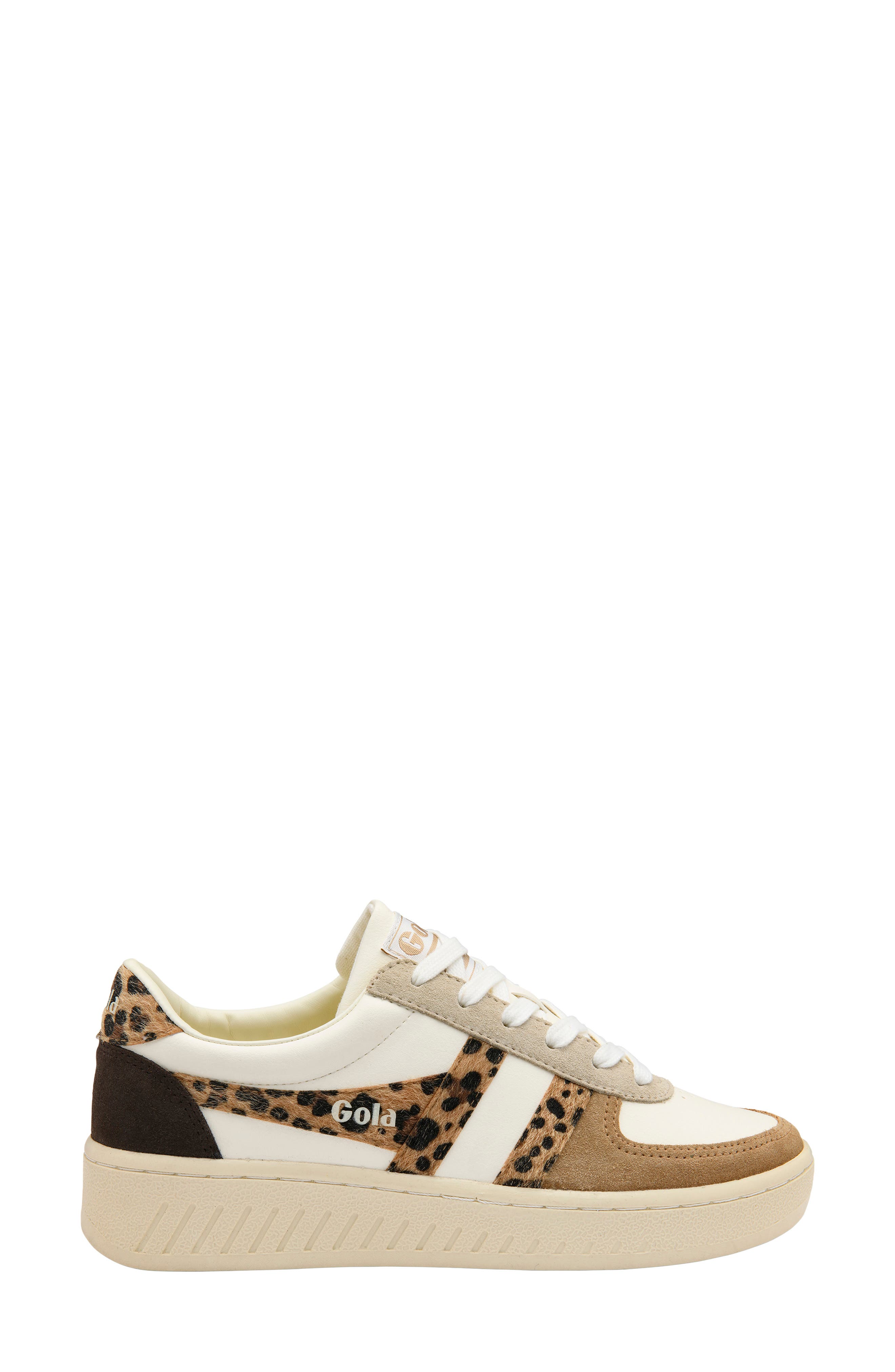 Grandslam Elite Sneaker, Alternate, color, OFF WHITE/LT CARA/LEOP/MOCHA