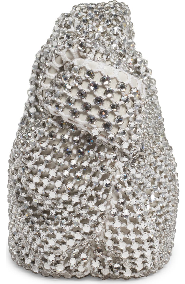 Bottega Veneta Mini Jodie Crystal Mesh Hobo, Alternate, color,