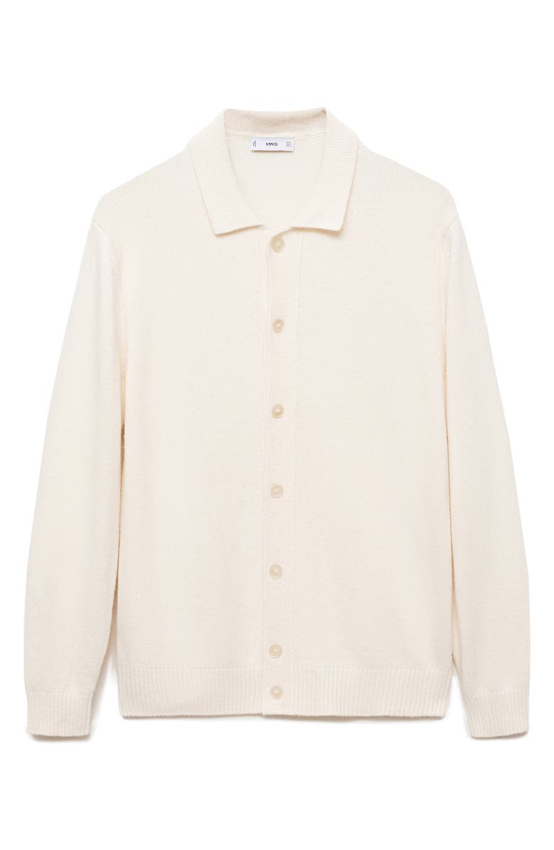 MANGO Polo Cardigan, Main, color, 