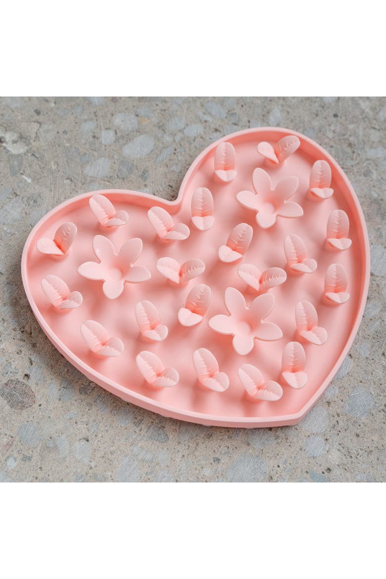 Enrichment Snuffle Mat Textured Dog Feeding Pad, Alternate, color, Pink