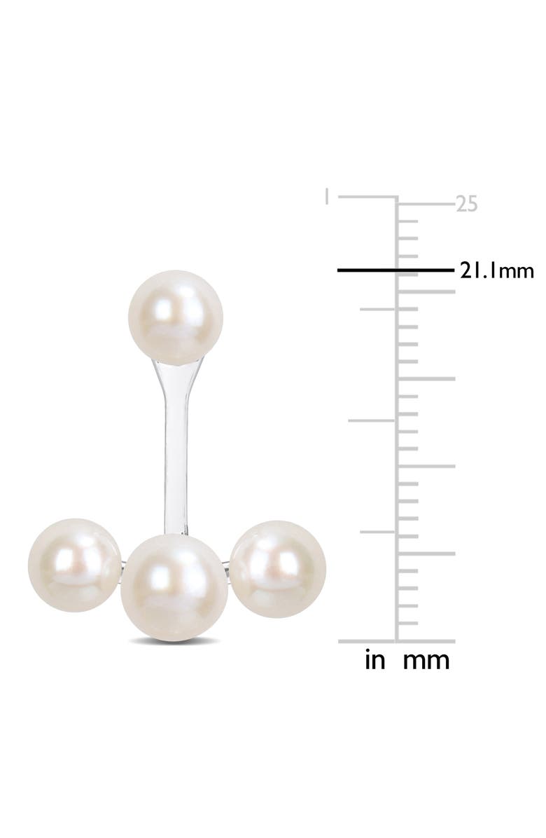 Julianna B. Cultured Pearl Drop Earrings 14k, Alternate, color, Cultured Pearl