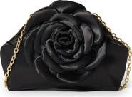 Lele Sadoughi Rosie Satin Clutch