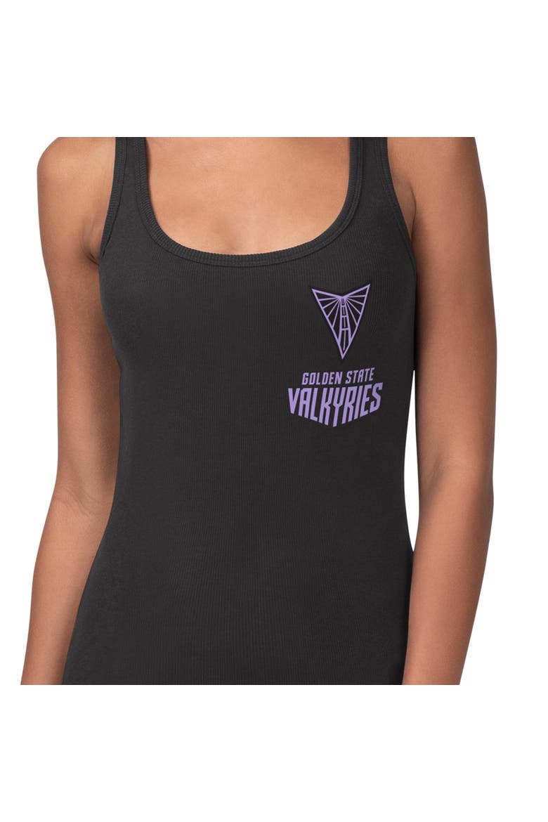 Women's Starter Black Golden State Valkyries 30th Anniversary Preseason Tank Top, Alternate, color, Black