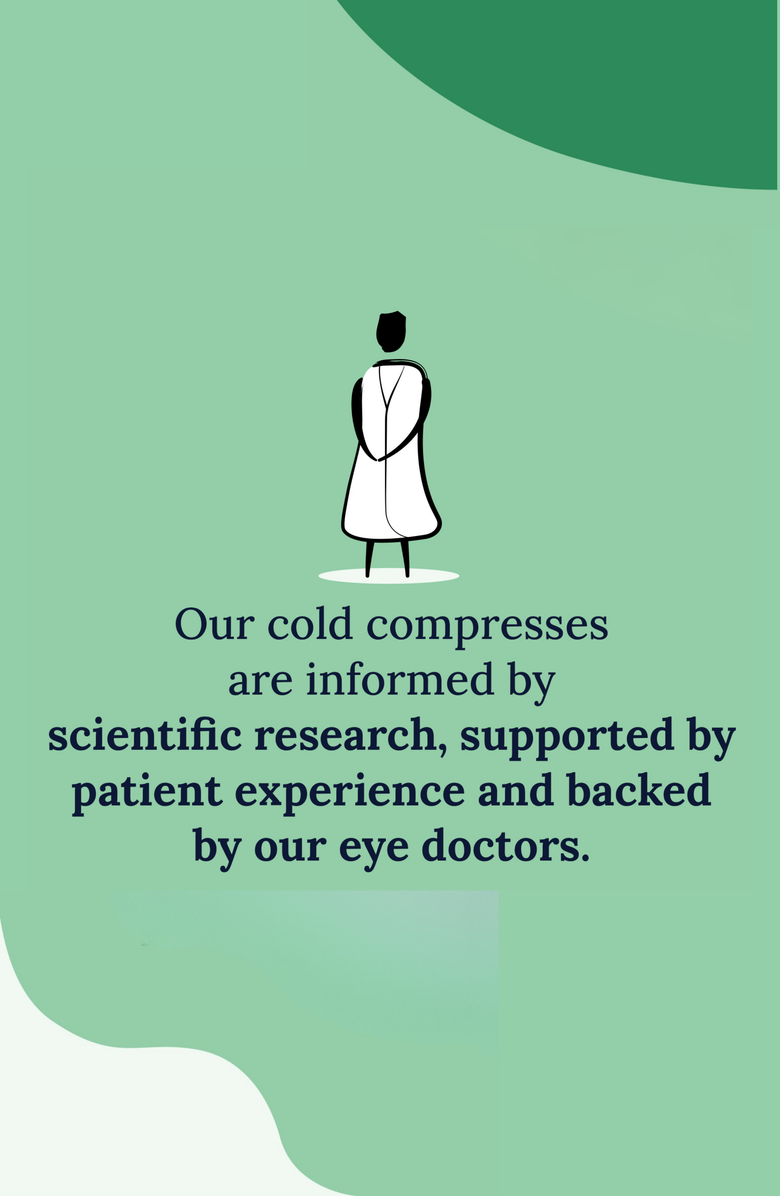 Cornea Care Rescue Self Cooling Hydrogel Compresses, Alternate, color,