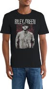 Monster Digital Riley Green Grunge Graphic T-Shirt