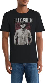 Monster Digital Riley Green Grunge Graphic T-Shirt