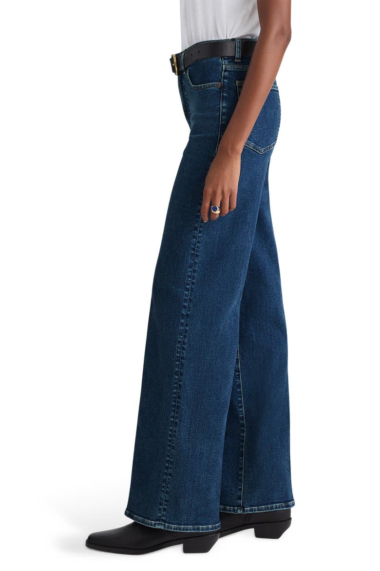 The High Waist Wide Leg Jeans, Alternate, color, PATTSON WASH