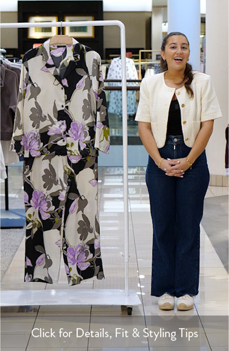 Tsubaki Floral Pajamas, sales video thumbnail