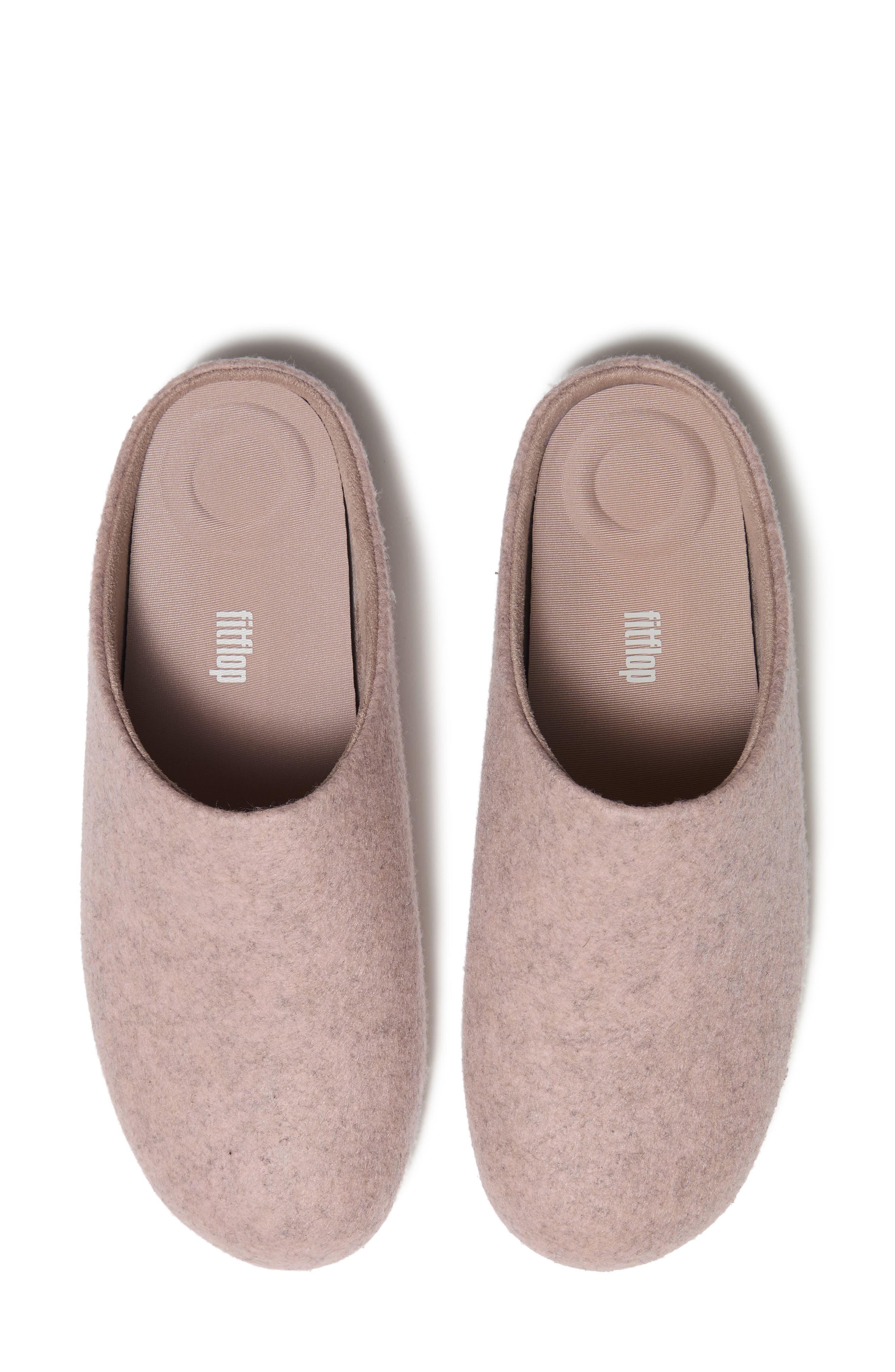 Flow Felt Slipper, Alternate, color, BEIGE BUFF