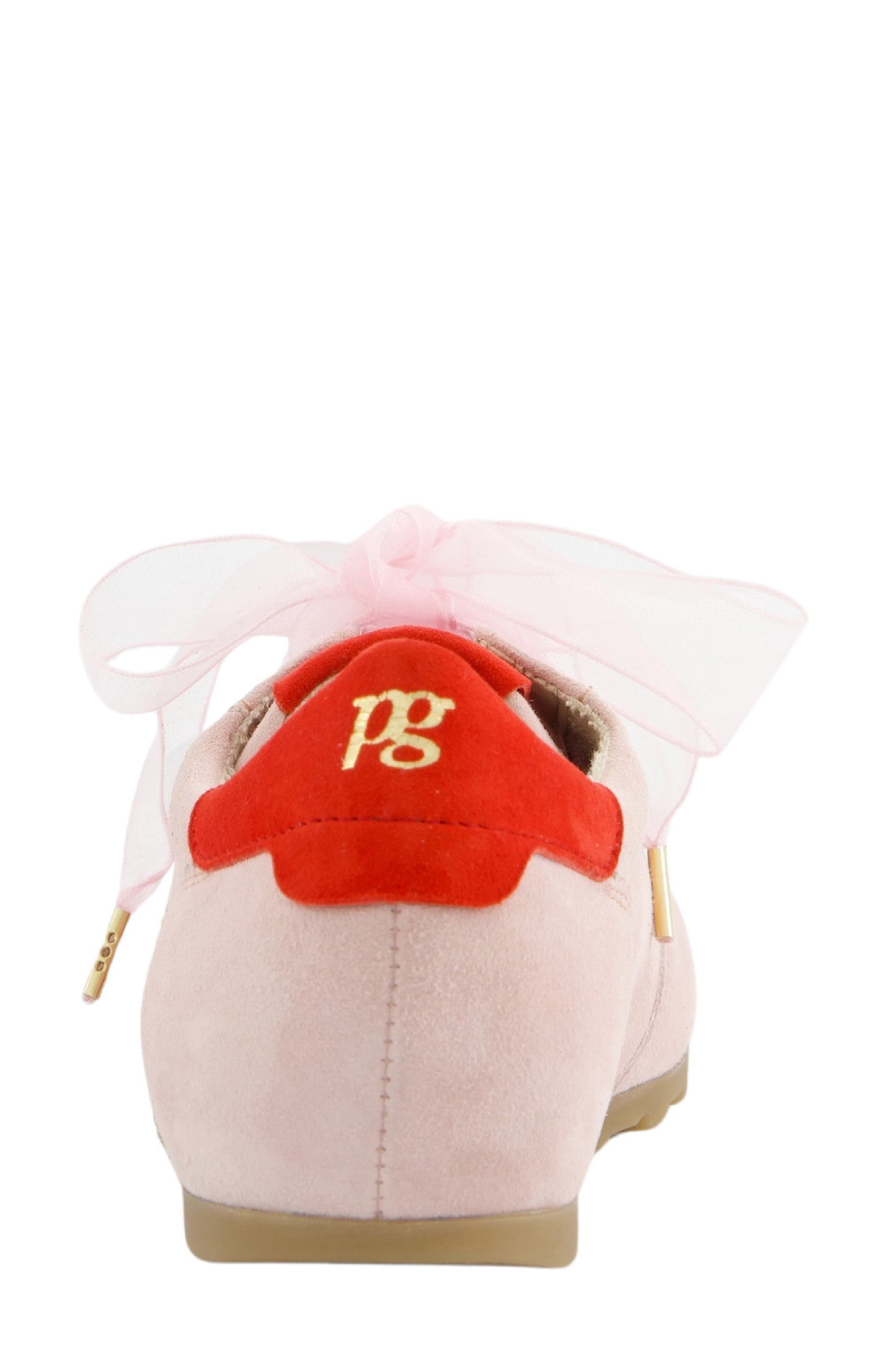 Pranz Sneaker, Alternate, color, PRINCESS POPPY SUEDE