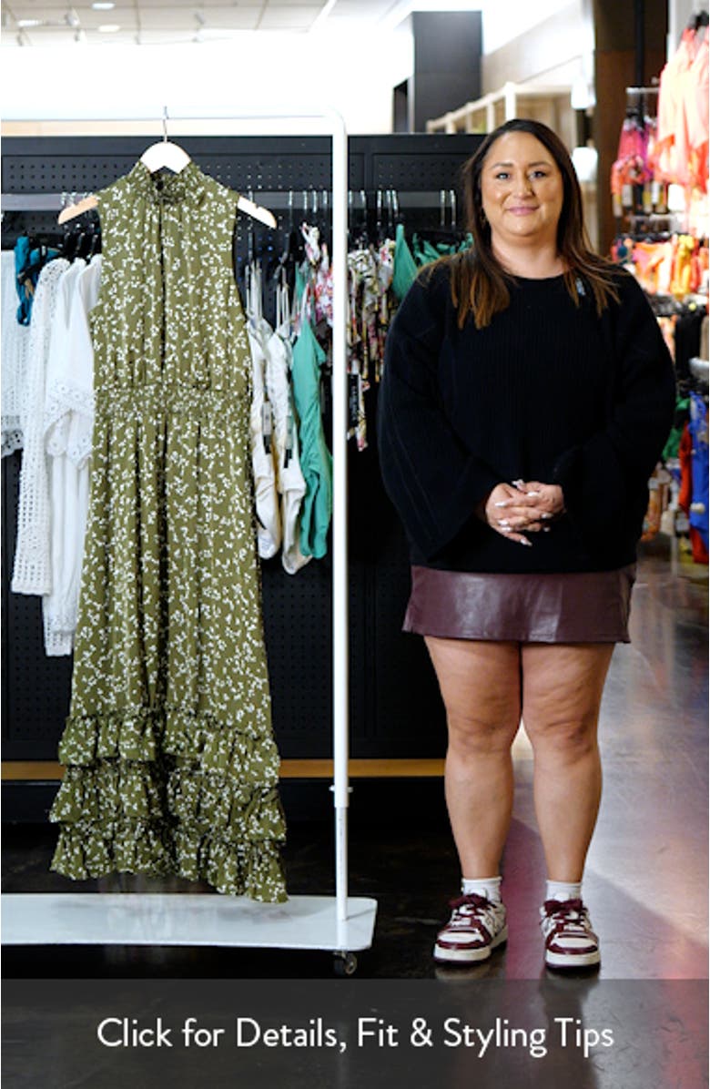 Smocked Tiered Maxi Dress, sales video thumbnail