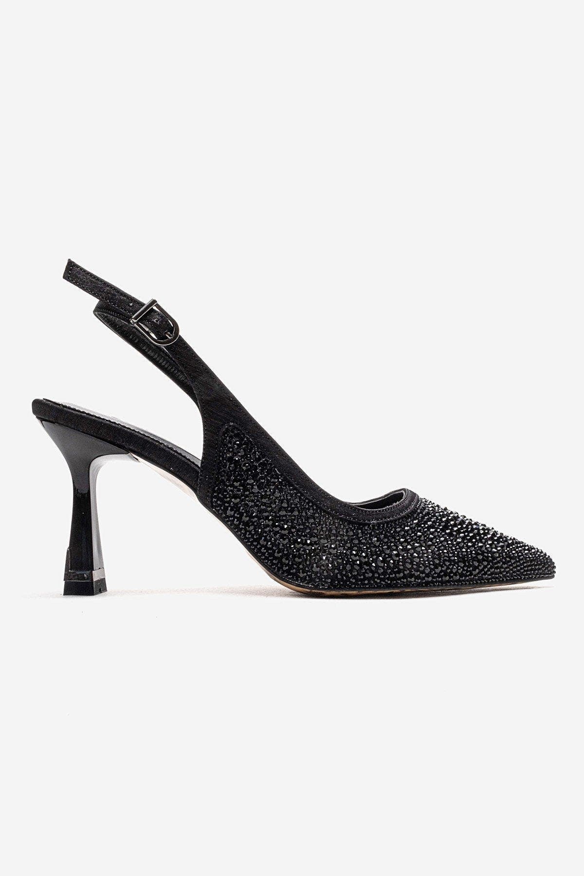 Frea Slingback Stiletto Pump, Alternate, color, Charcoal