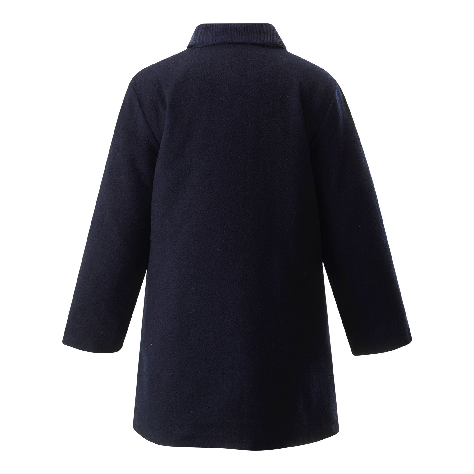 Rachel Riley Velvet Trim Dress Coat | Nordstrom