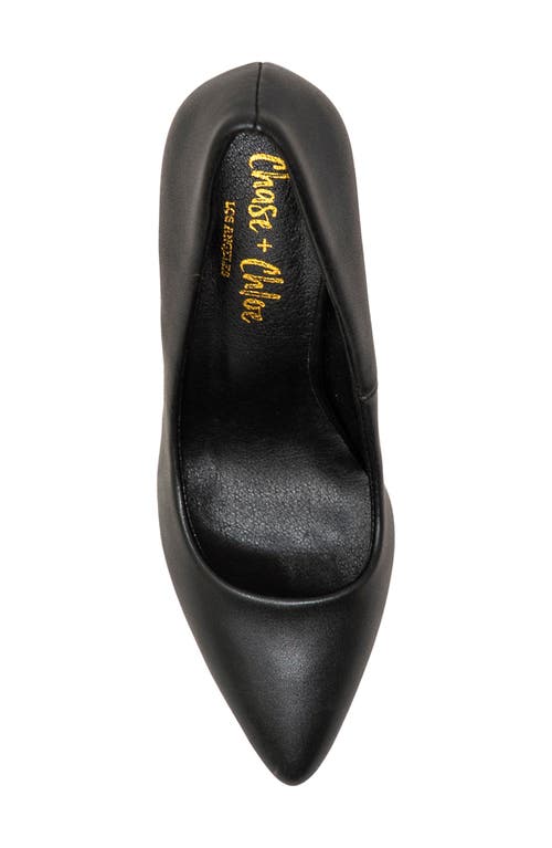 CHASE & CHLOE CHASE AND CHLOE LALA POINTED TOE PUMP 