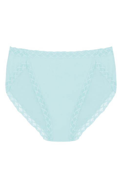 Shop Natori Bliss Cotton French Cut Briefs In Whipped Mint
