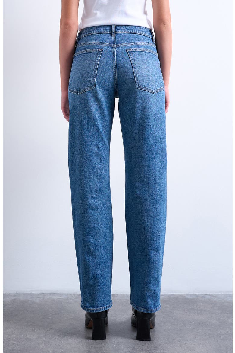 Orson Mid Rise Straight Leg Jeans, Alternate, color, VINTAGE BLUE