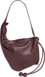 Marni Small Sling Leather Hobo Bag