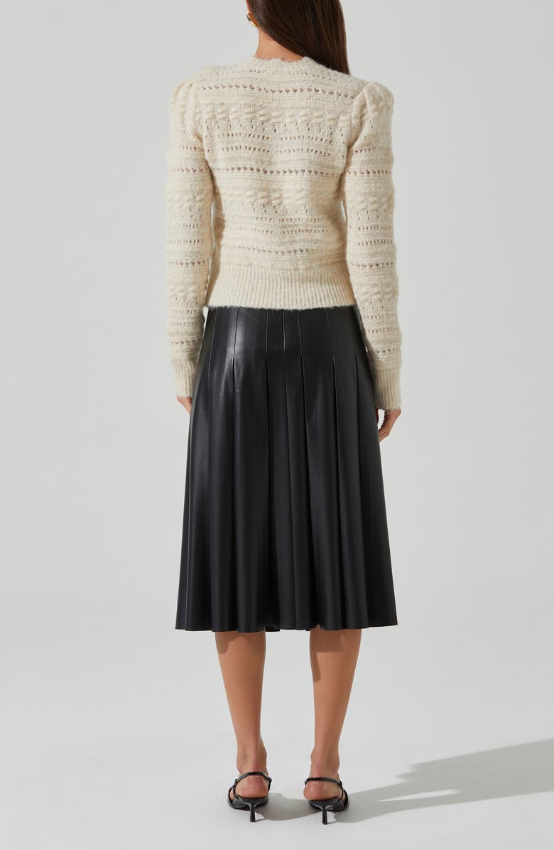 ASTR the Label Pelloni Sweater, Alternate, color, Cream