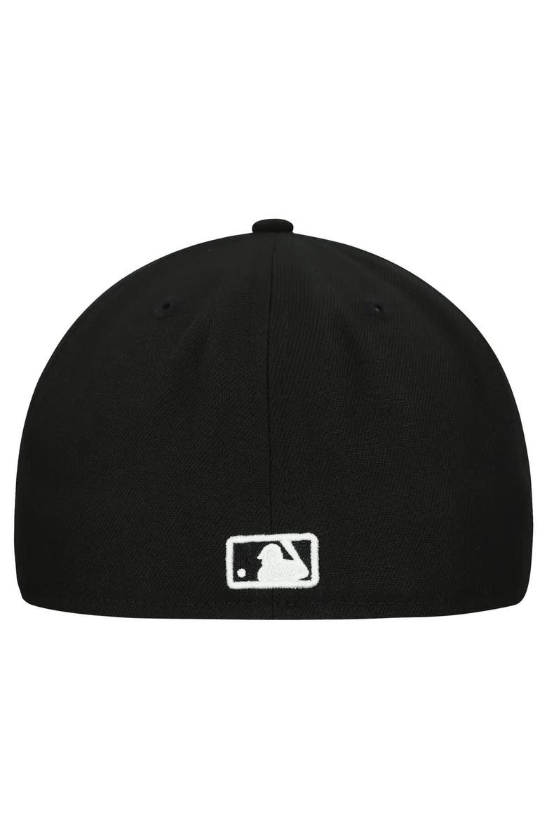 New Era Men's New Era Black Seattle Mariners Tri-Hit 59FIFTY Fitted Hat, Alternate, color, 