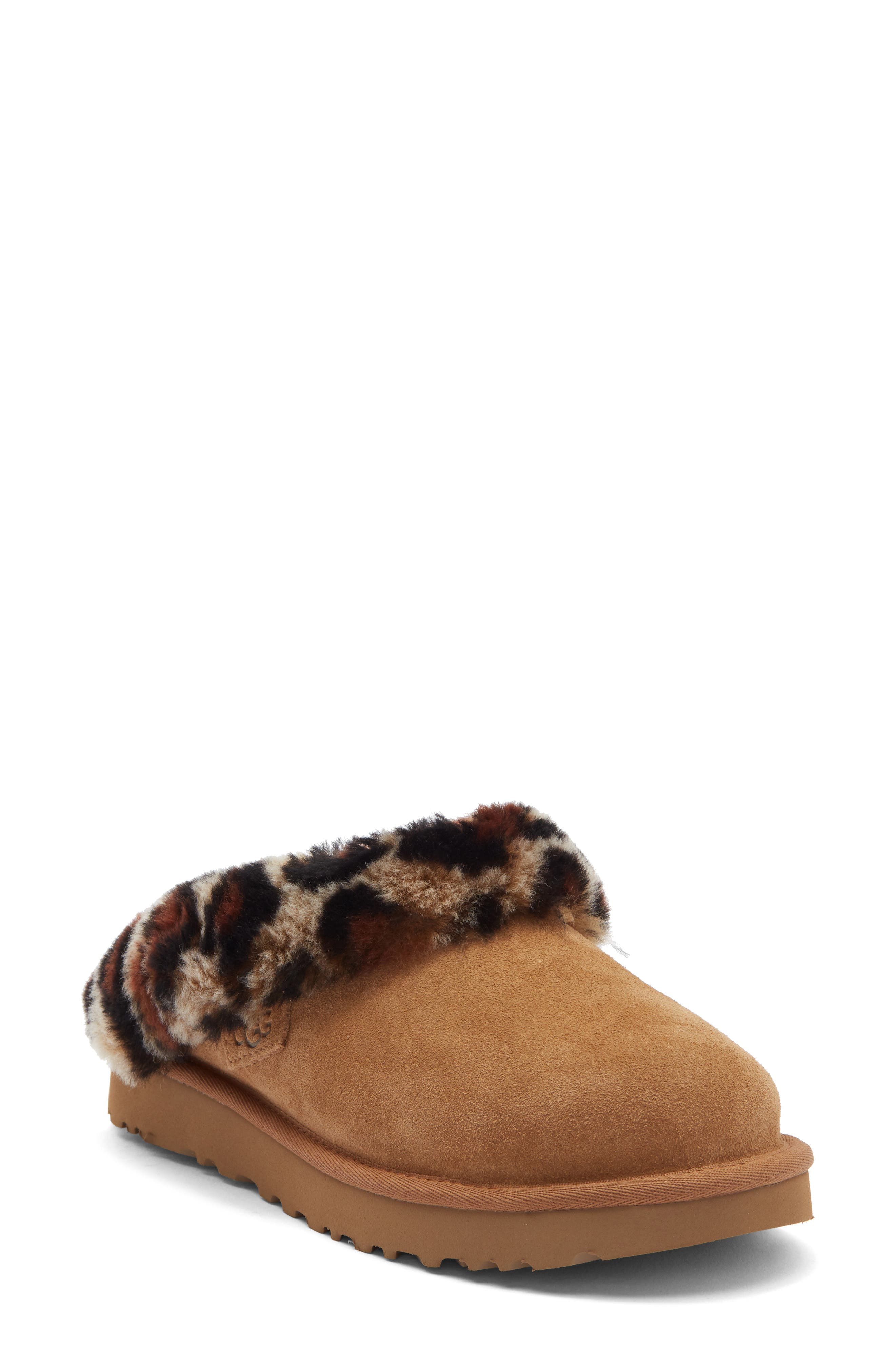 Clugette Genuine Shearling Clog, Main, color, CHE