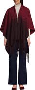 Lands' End Brushed Boucle Ruana